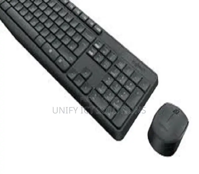 Logitech Mk235 Wireless Keyboard and Mouse Combo - Grey - 920-007931
