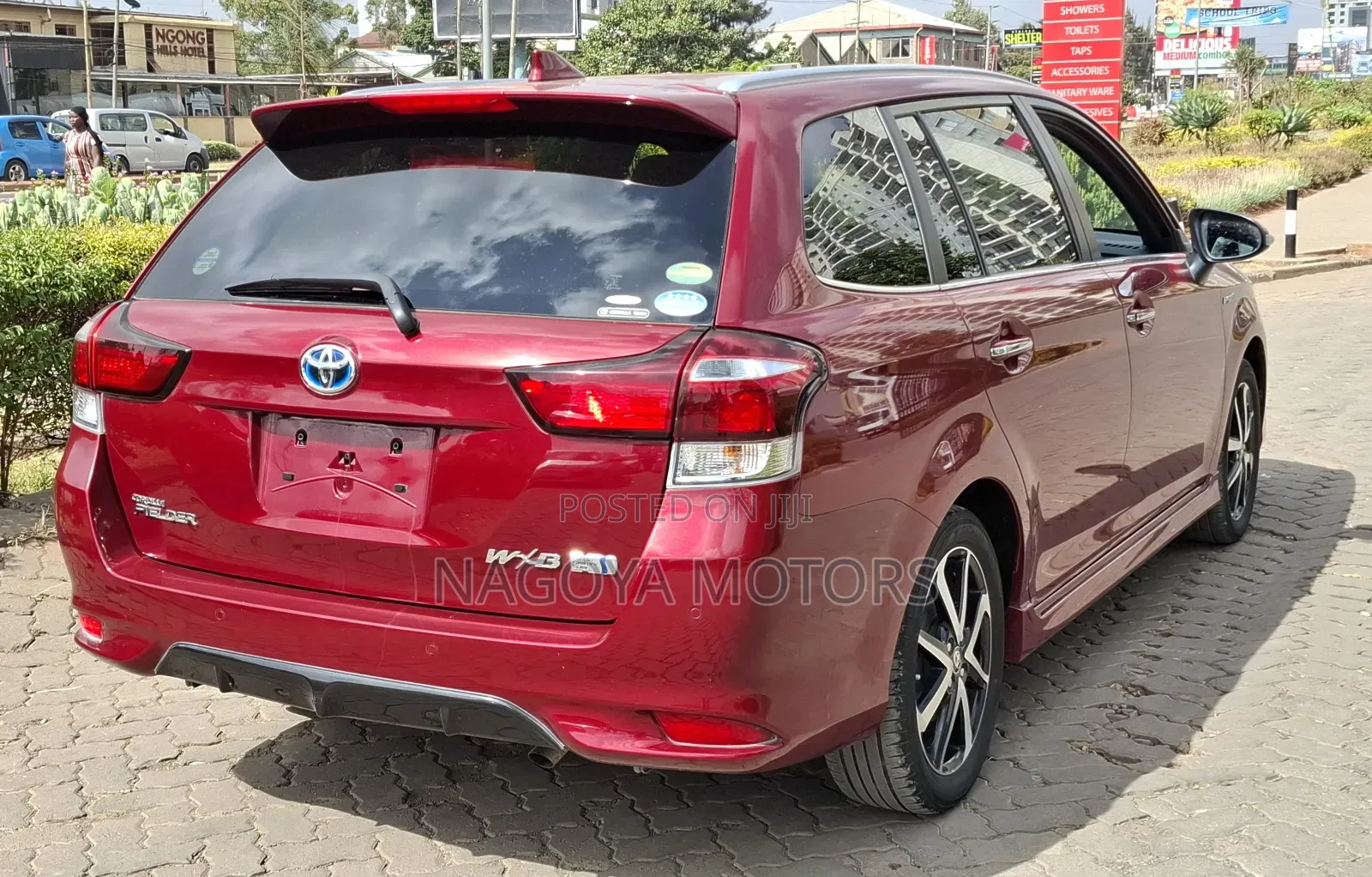 Toyota Corolla Fielder 2018 Red