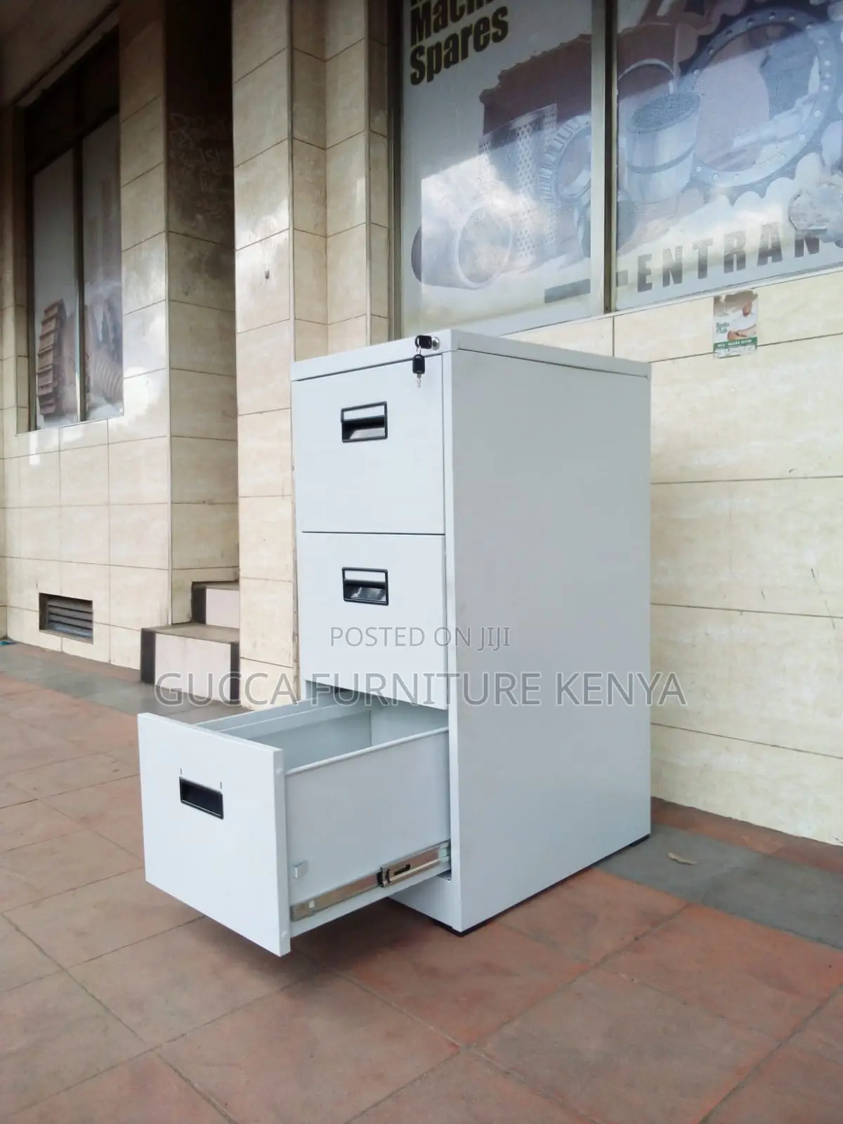 3-drawer Metallic Office Locker Filling Cabinet