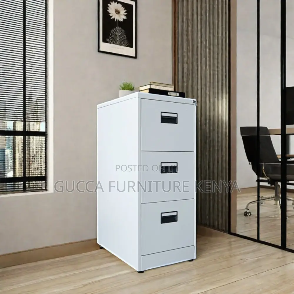 3-drawer Metallic Office Locker Filling Cabinet