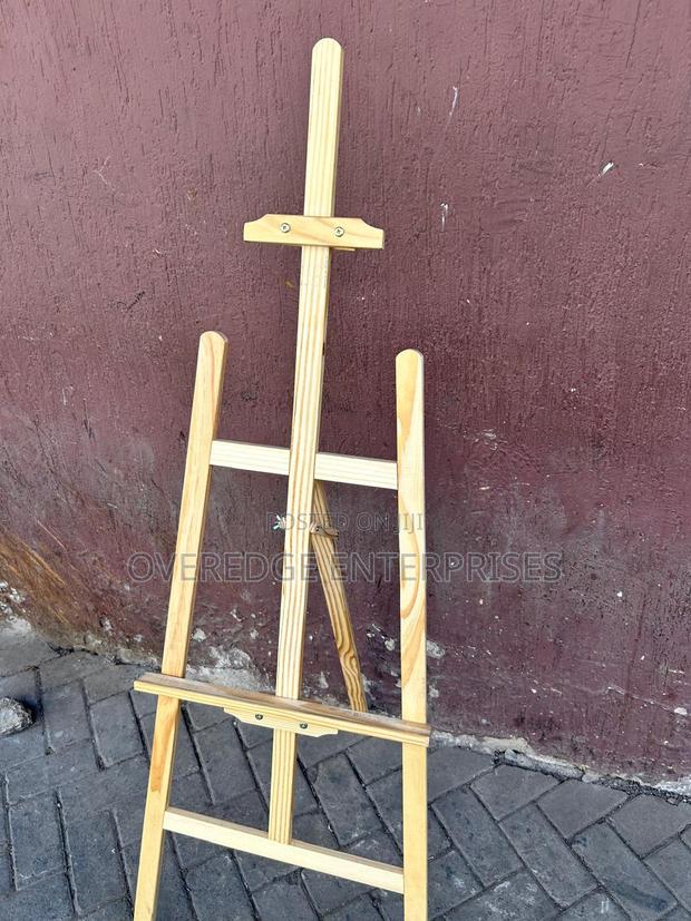 Wooden Whiteboard and Canvas Stand on Sale - main view