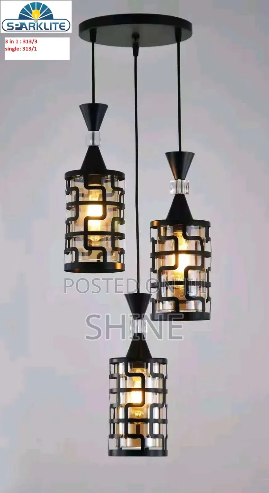Classy 3 Hold Pendant Lights