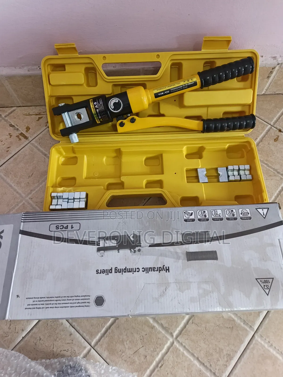 Hydraulic Crimping Tools 10mm to 120mm Crimping Range