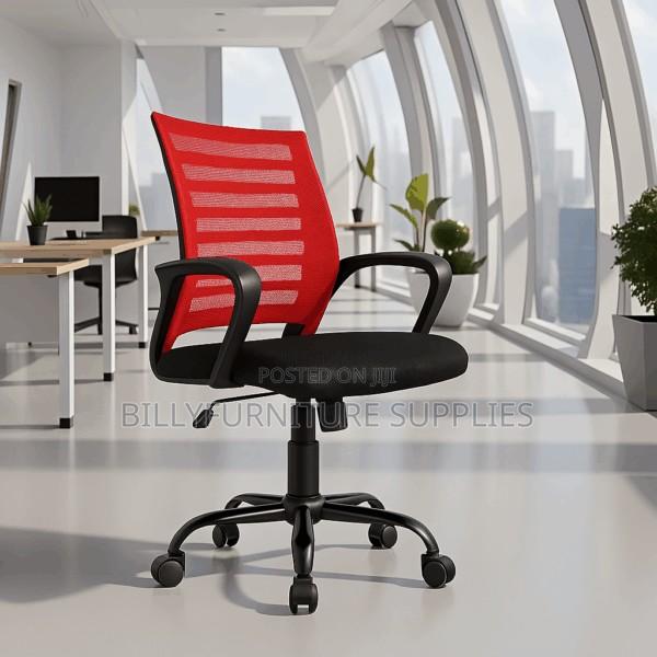 Red Midback Office Chair