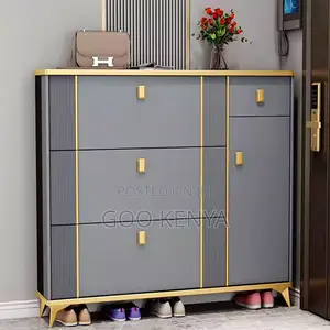 Home Shie Rack; Modern Wooden Shoe Storage Cabinet – High-end Design