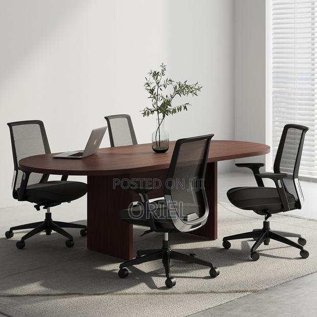 Boardroom Table; The Forum Oval Boardroom Table - thumbnail 3