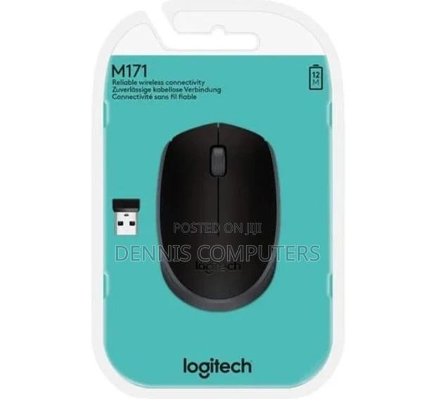Logitech M171 Wireless Mouse - Black - 910-004424