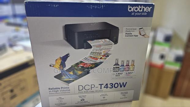 Brother DCP-T430w | Wireless 3-in-1 Ink Tank Printer