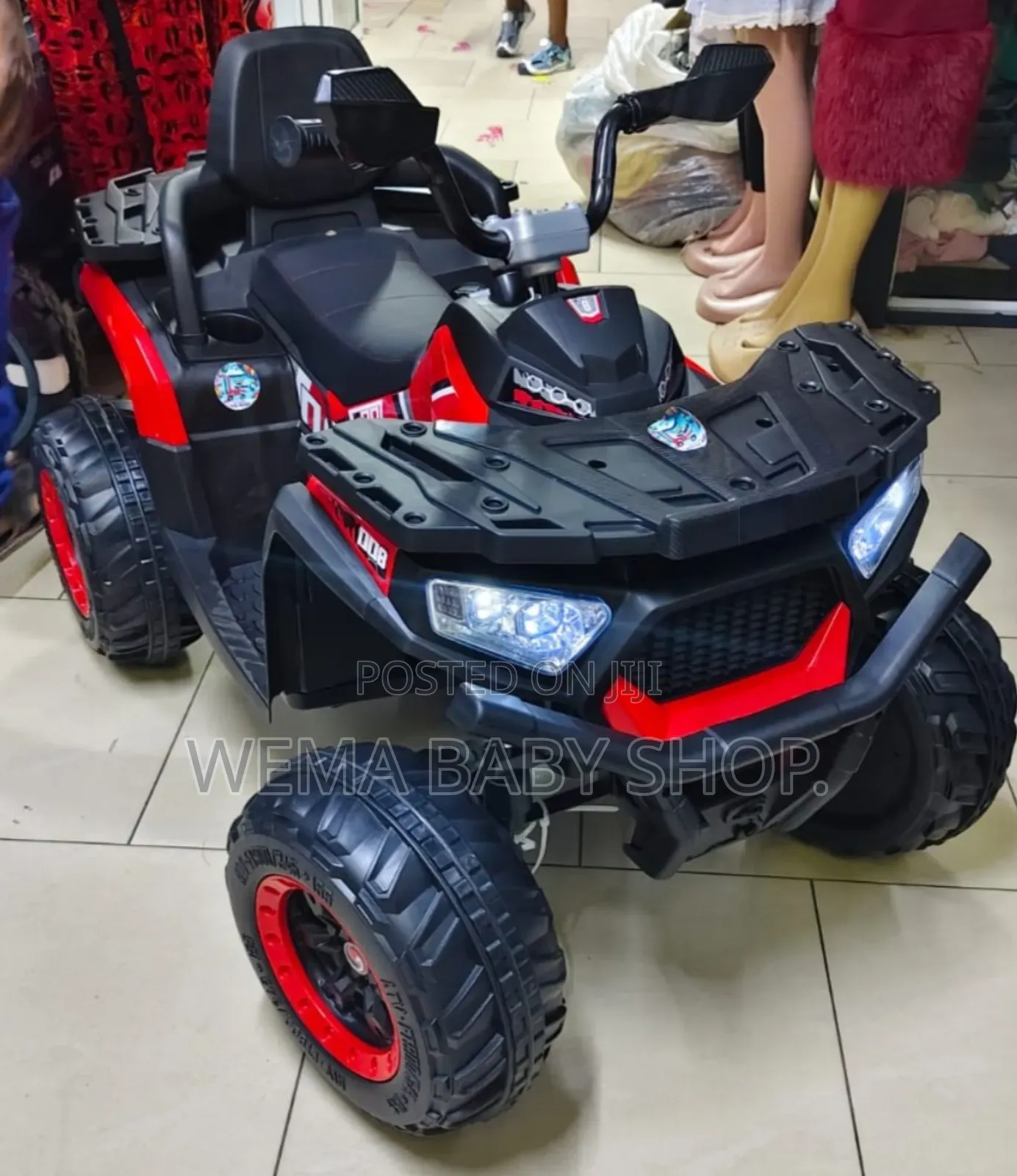 4x4 All Terrain Kids Electric Ride-on Car/Quad