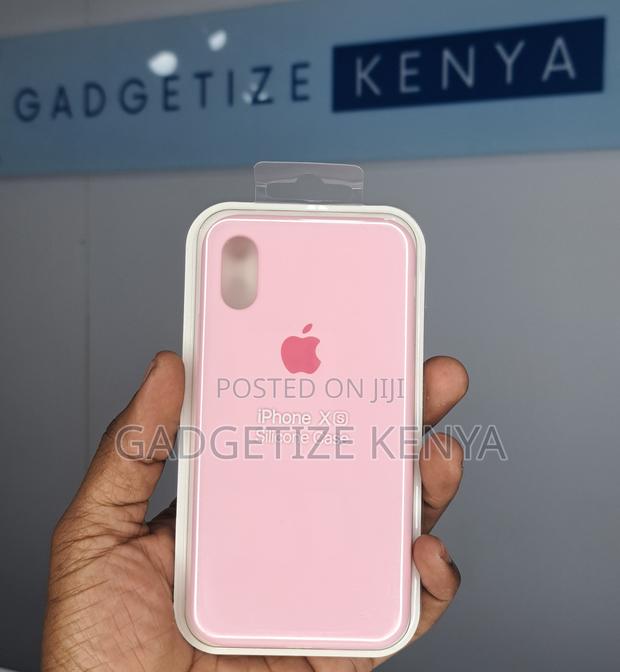 Thick Silicone Matte Back Case Cover for iPhone X Series - thumbnail 3