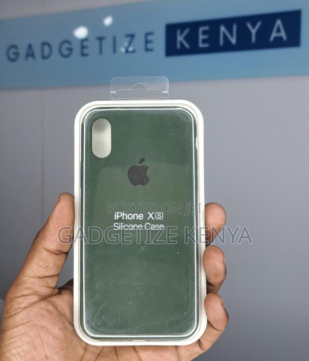 Thick Silicone Matte Back Case Cover for iPhone X Series - thumbnail 5