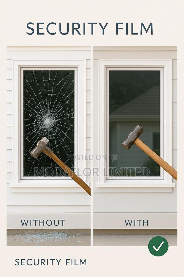 Safety Security Window Film for Homes and Offices