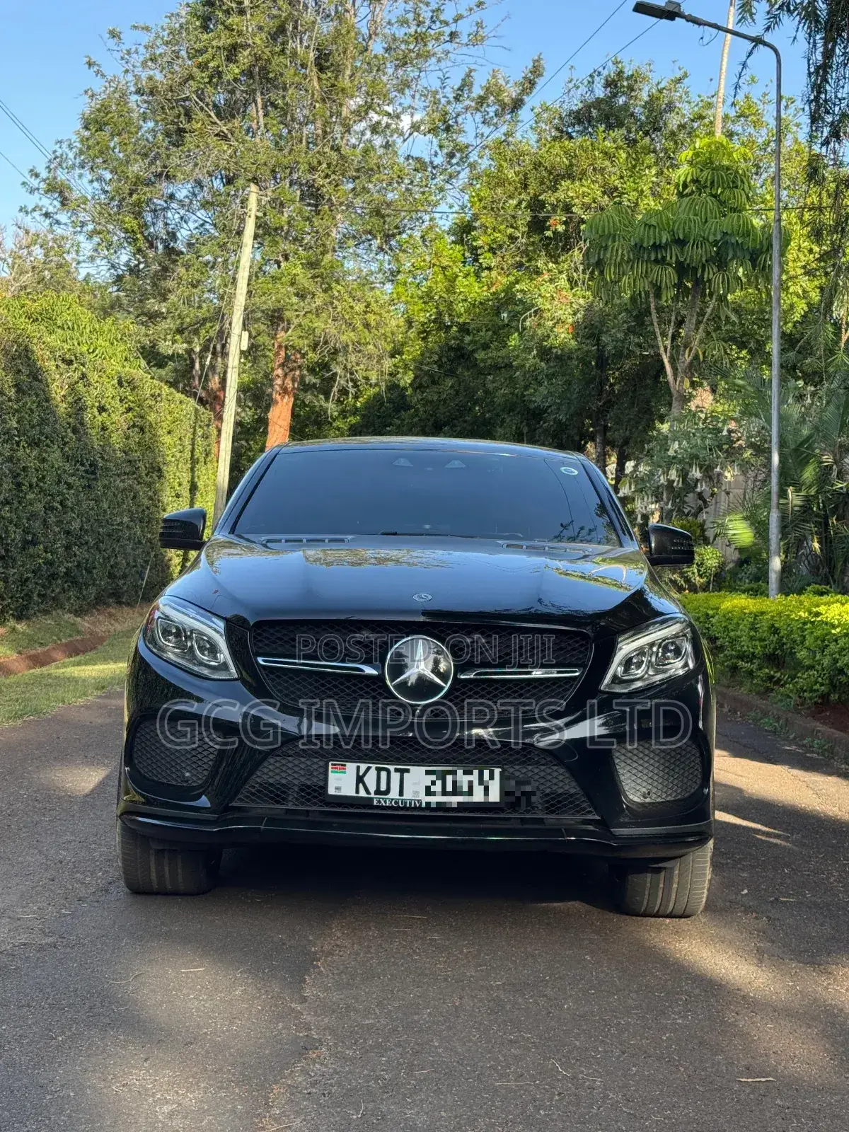 Mercedes-Benz GLE-Class AMG GLE 43 4MATIC 2017 Black