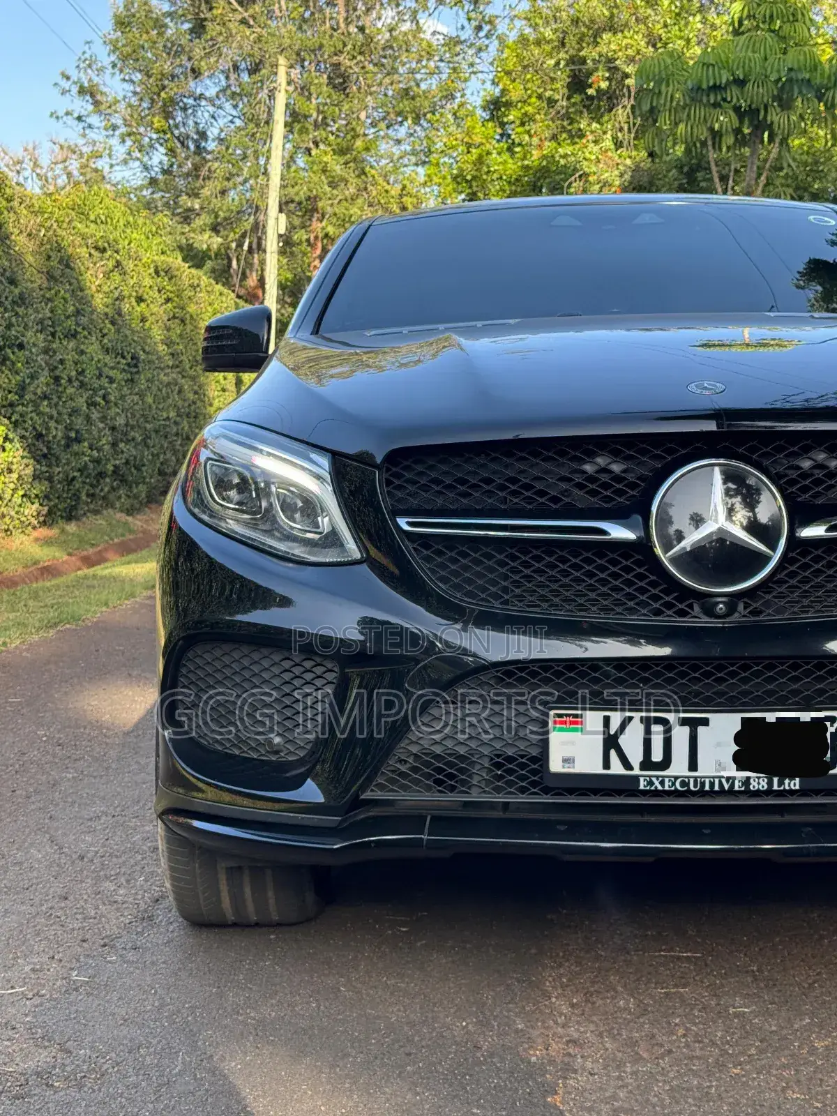 Mercedes-Benz GLE-Class AMG GLE 43 4MATIC 2017 Black