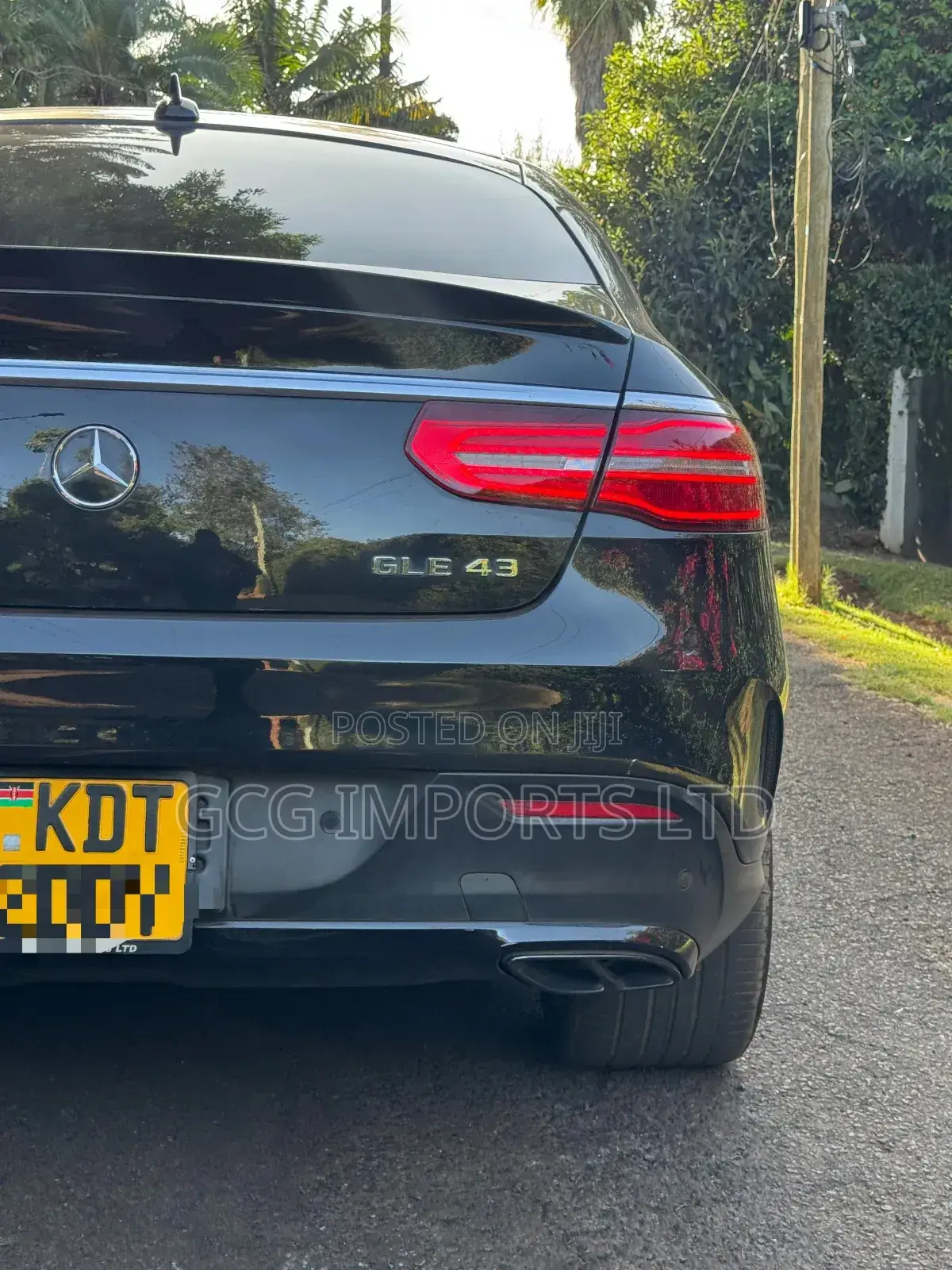 Mercedes-Benz GLE-Class AMG GLE 43 4MATIC 2017 Black