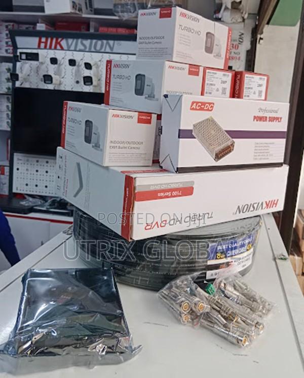 8 Channel Cctv Kit With Night Vision Cameras