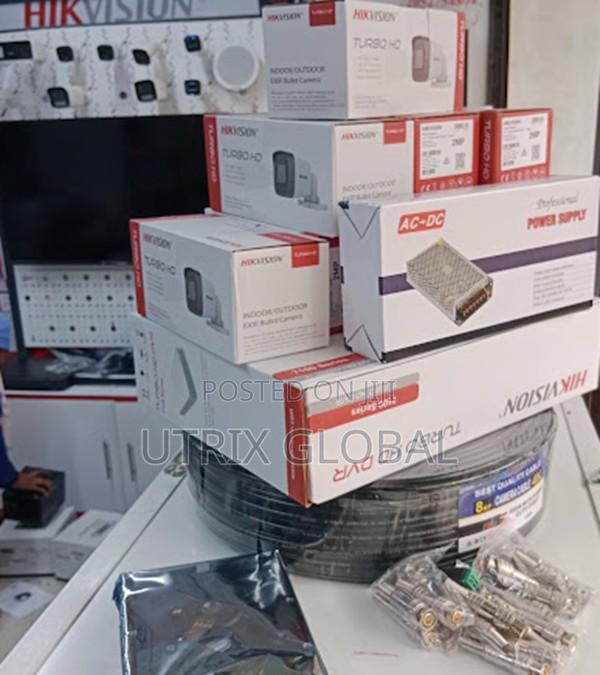 Full Cctv Kit 8 Channel With Dvr And Cameras