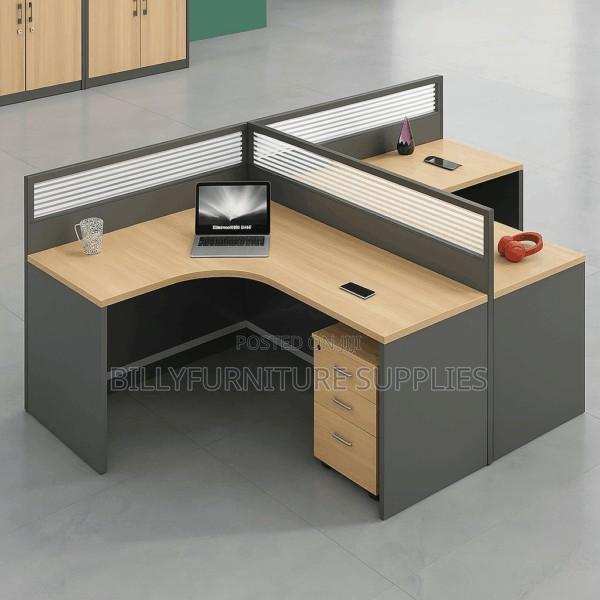 2 Way Curved Workstation
