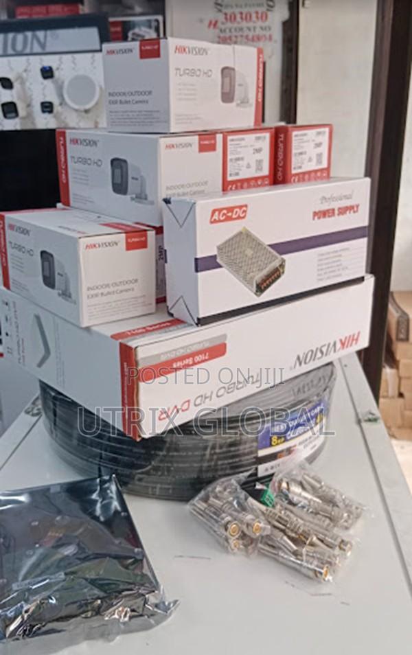 Strong 8 Channel Cctv Camera Full Kit
