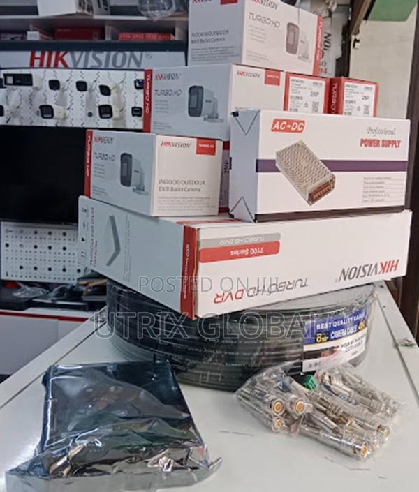 8 Camera Cctv Full Set With Dvr
