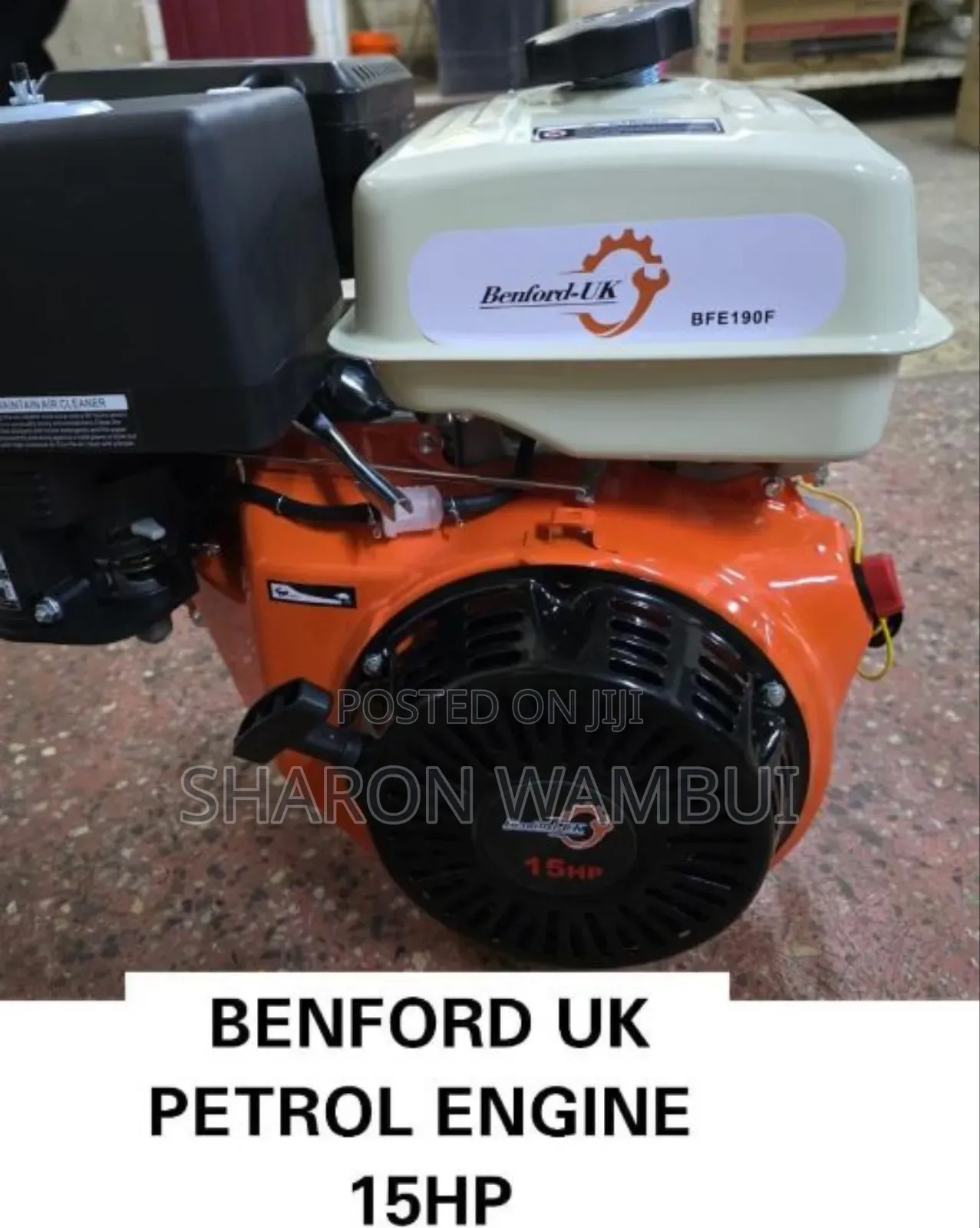 New Benford Uk Petrol Engine 15hp/15hp Benford Uk Petrol Engine