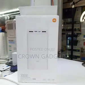 Mi 30,000mah Portable Powerbank With Dual Usb Fast Charging