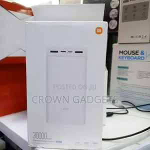 Mi 30,000mah Portable Powerbank With Dual Usb Fast Charging