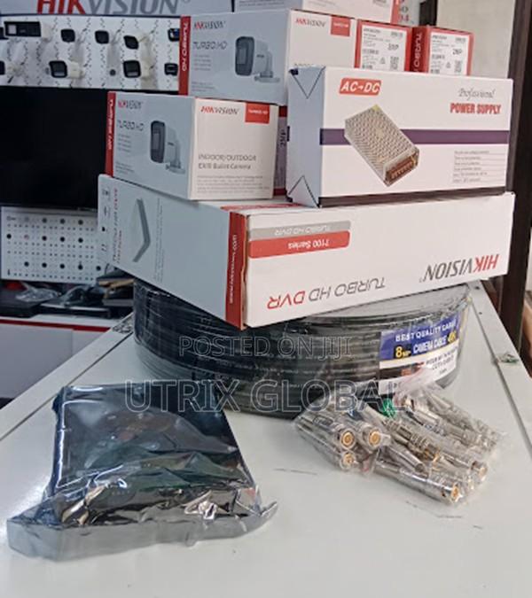 8 Channel Cctv Camera Kit Clear Recording