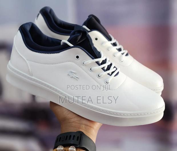 Black,White Navyblue Lacoste Fine Sneakers - thumbnail 3