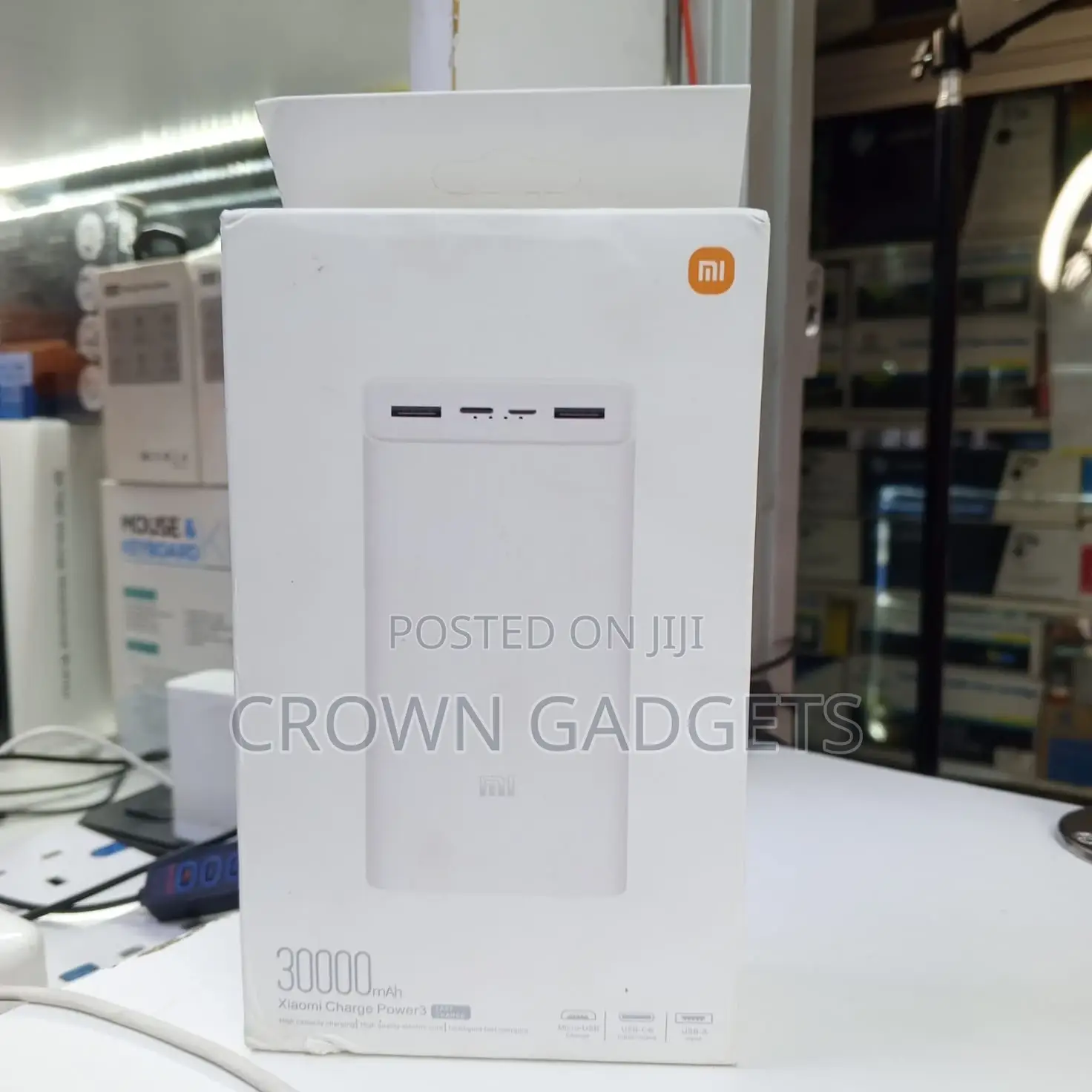 High-Capacity Mi 30000mah Powerbank With Quick Charge Technology