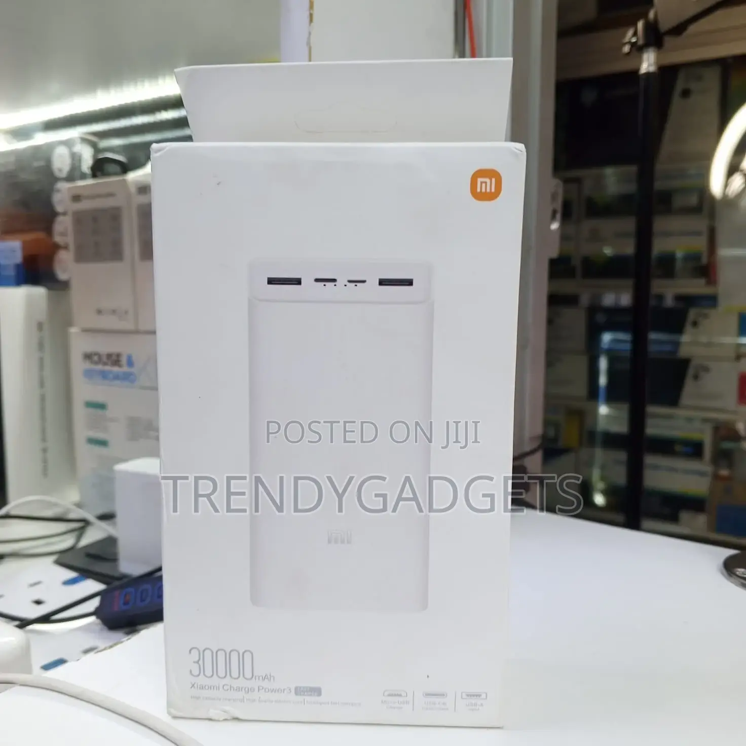 High-Capacity Mi 30000mah Powerbank With Quick Charge Technology