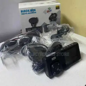 Wifi Motion Detection +3lens Touch-Screen FHD Dash Cam–Front Interior