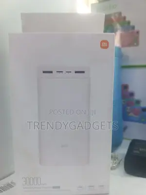 Portable Mi 30,000mah Powerbank for Emergency Smartphone Power