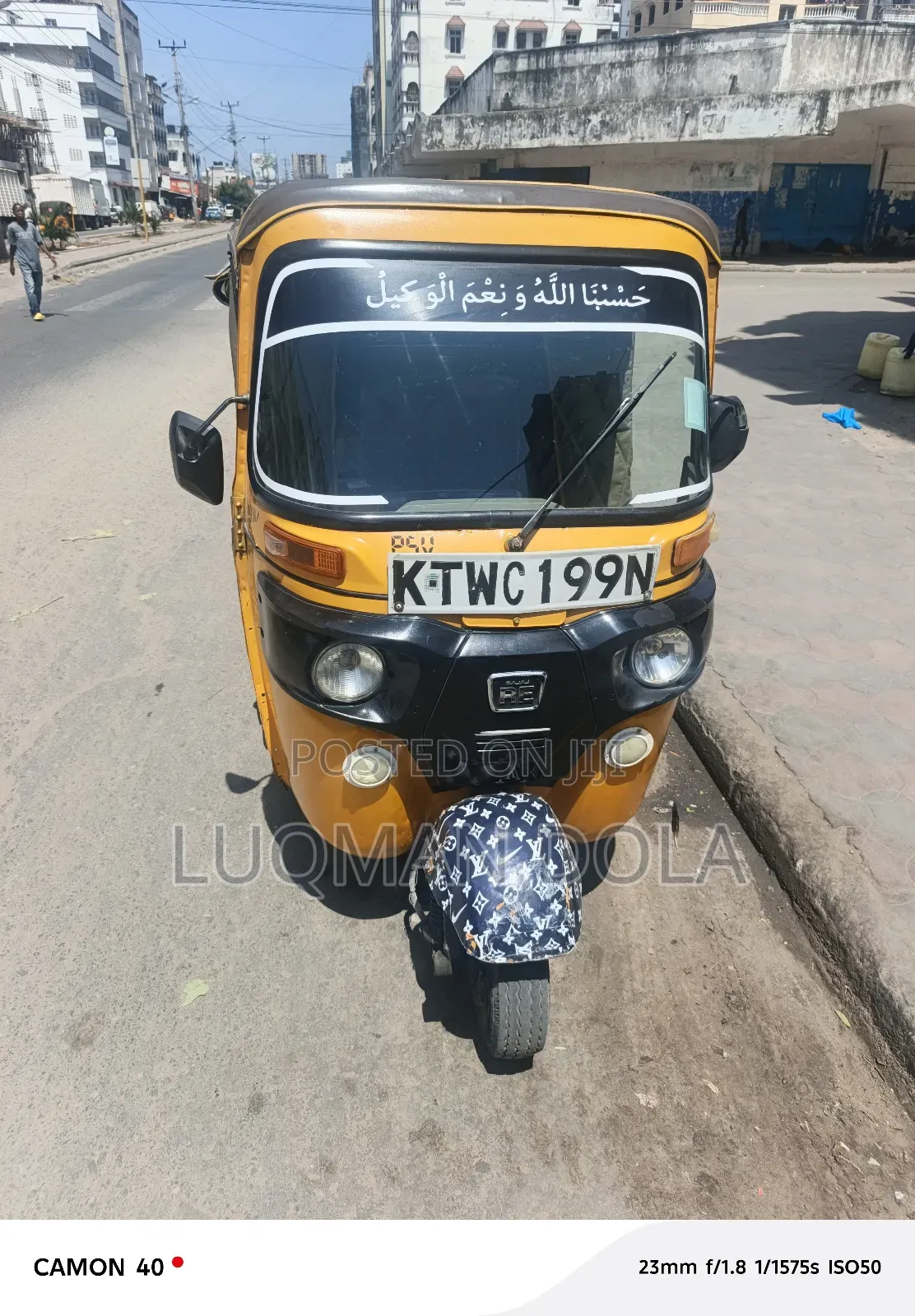 Bajaj RE 2019 Yellow