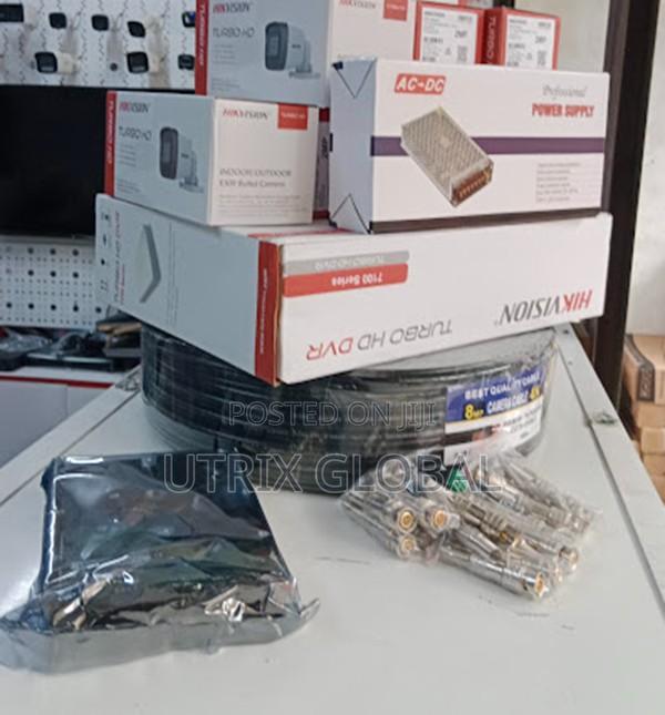 8 Channel Cctv Kit With Power Supply