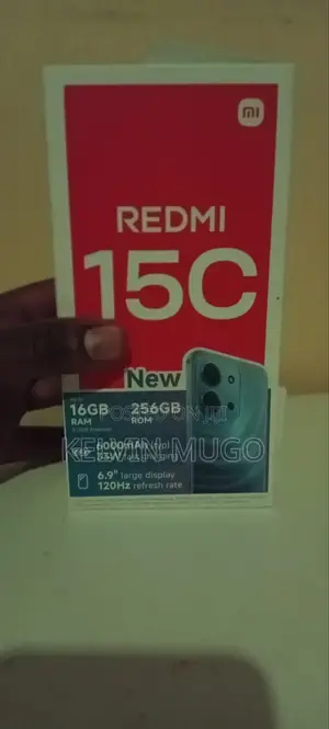 New Xiaomi Redmi 15C 4G 256 GB Red