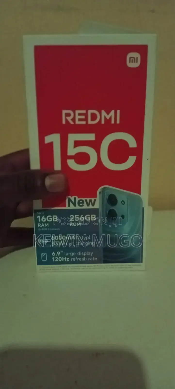 New Xiaomi Redmi 15C 4G 256 GB Red