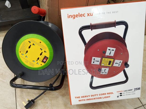 Extension Reel 25 Meters 2.5 Mm Cable Duty - main view