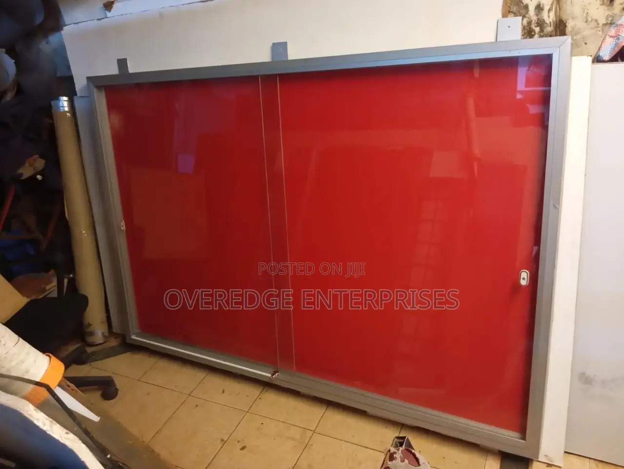 Glass-Sliding Noticeboard Available