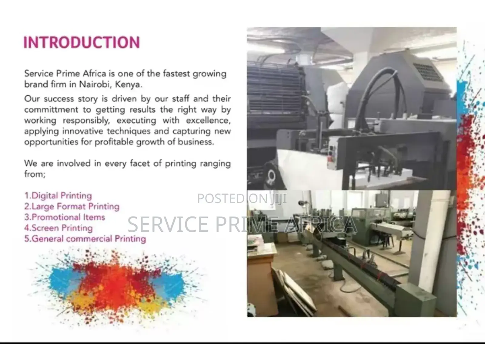For All Your Design, Print and Branding Needs Talk to Us