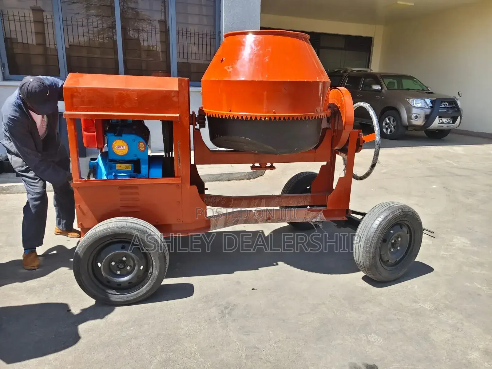 Diesel Powered Concrete Mixer