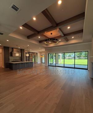 Modern SPC Vinyl Flooring – Wood Look Finish - main view