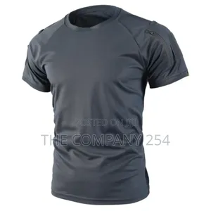 Tactical Round Neck Outdoor Hiking Training Short Sleeve T-Shirts
