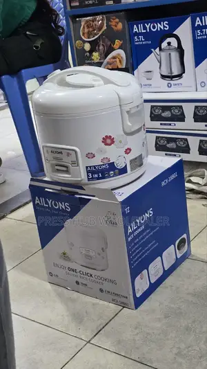 Ailyons 1.8l 3-in-1 Deluxe Electric Rice Cooker.