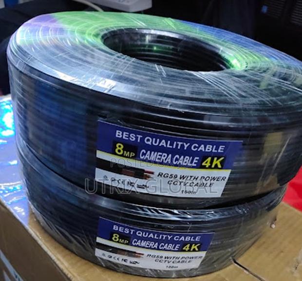 High Quality Rg59 Cctv Cable With Power 100m