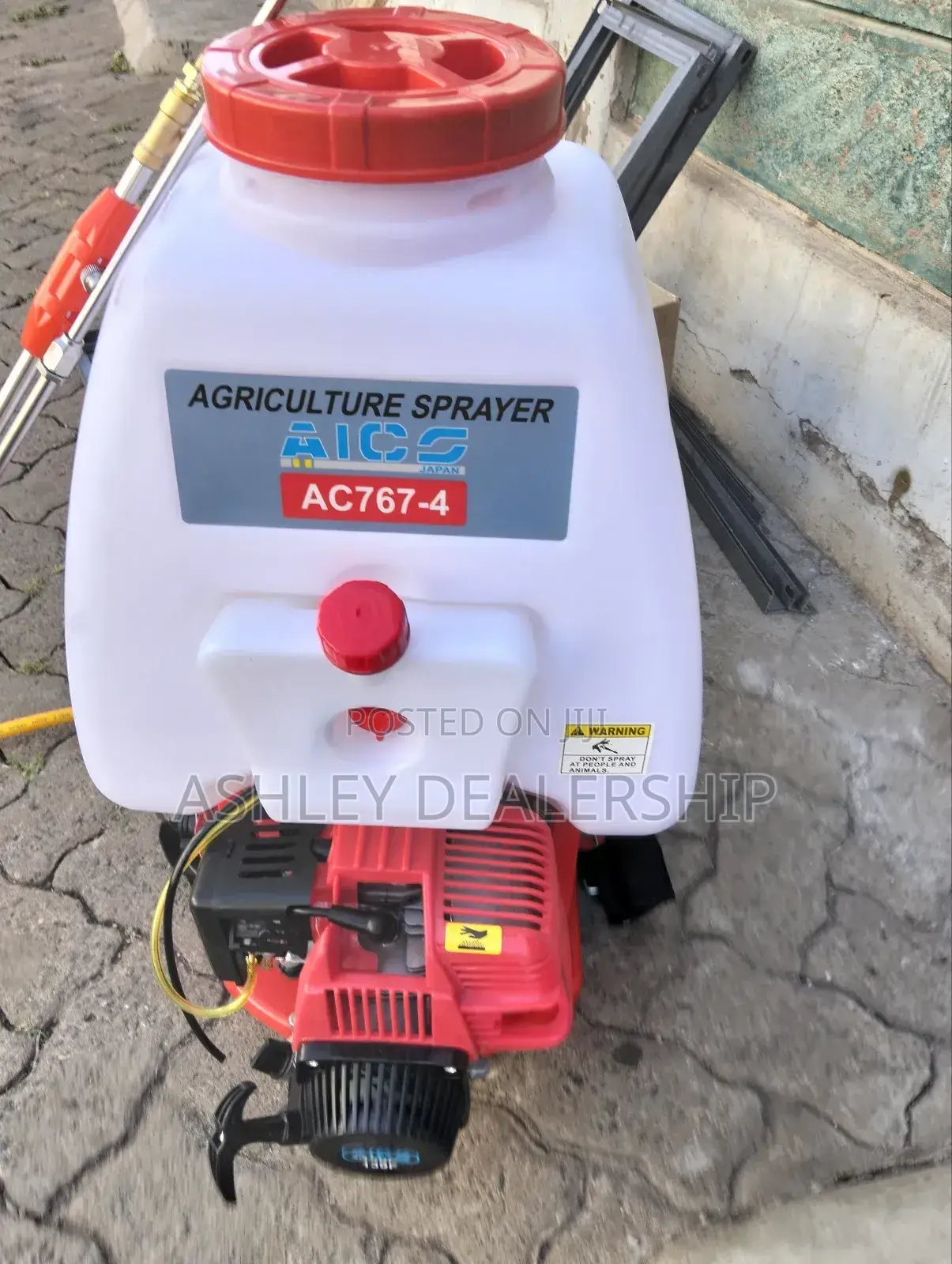 Aico Ac767-4 Petrol-powered Knapsack Agricultural Sprayer