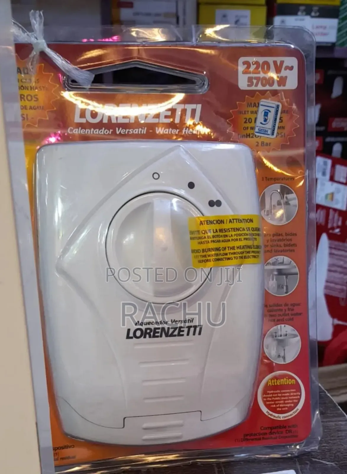 Undersink Water Heater Lorenzetti Original