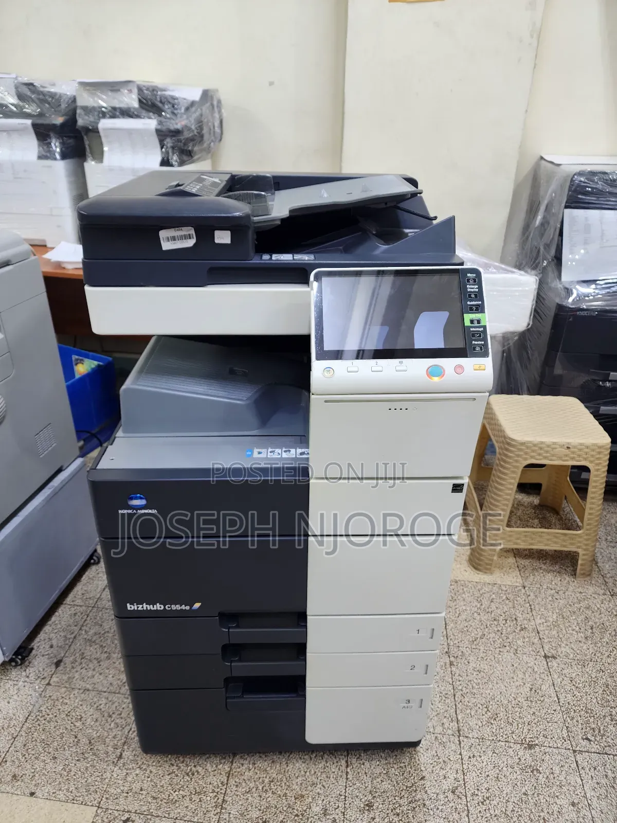 Improved Konica Minolta Bizhub C554e Photocopier Machine