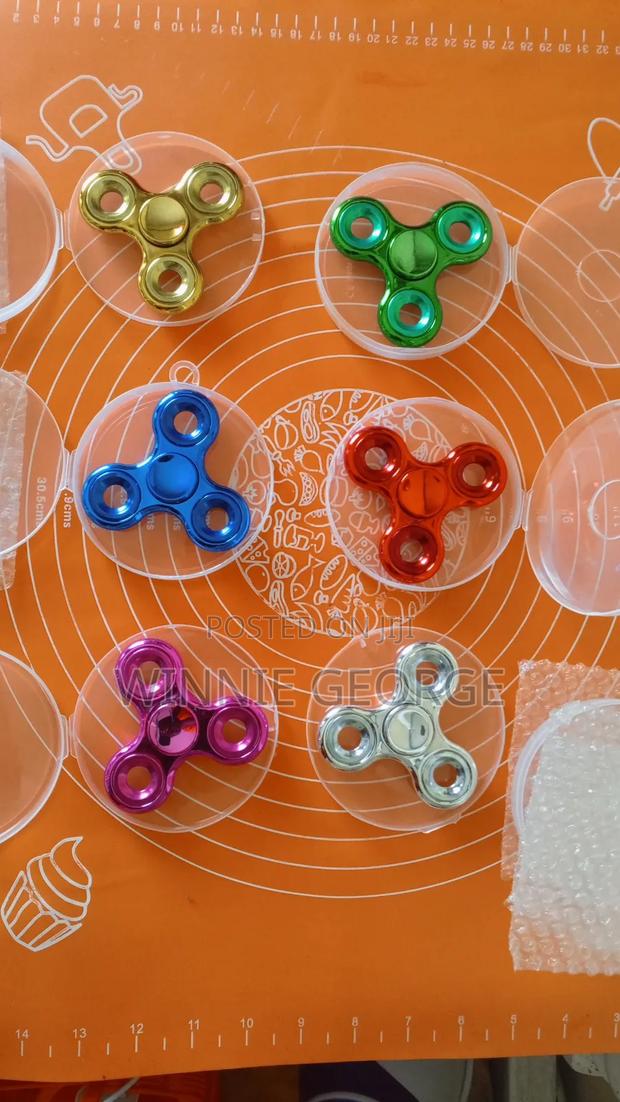 Metallic Fidget Spinner - main view