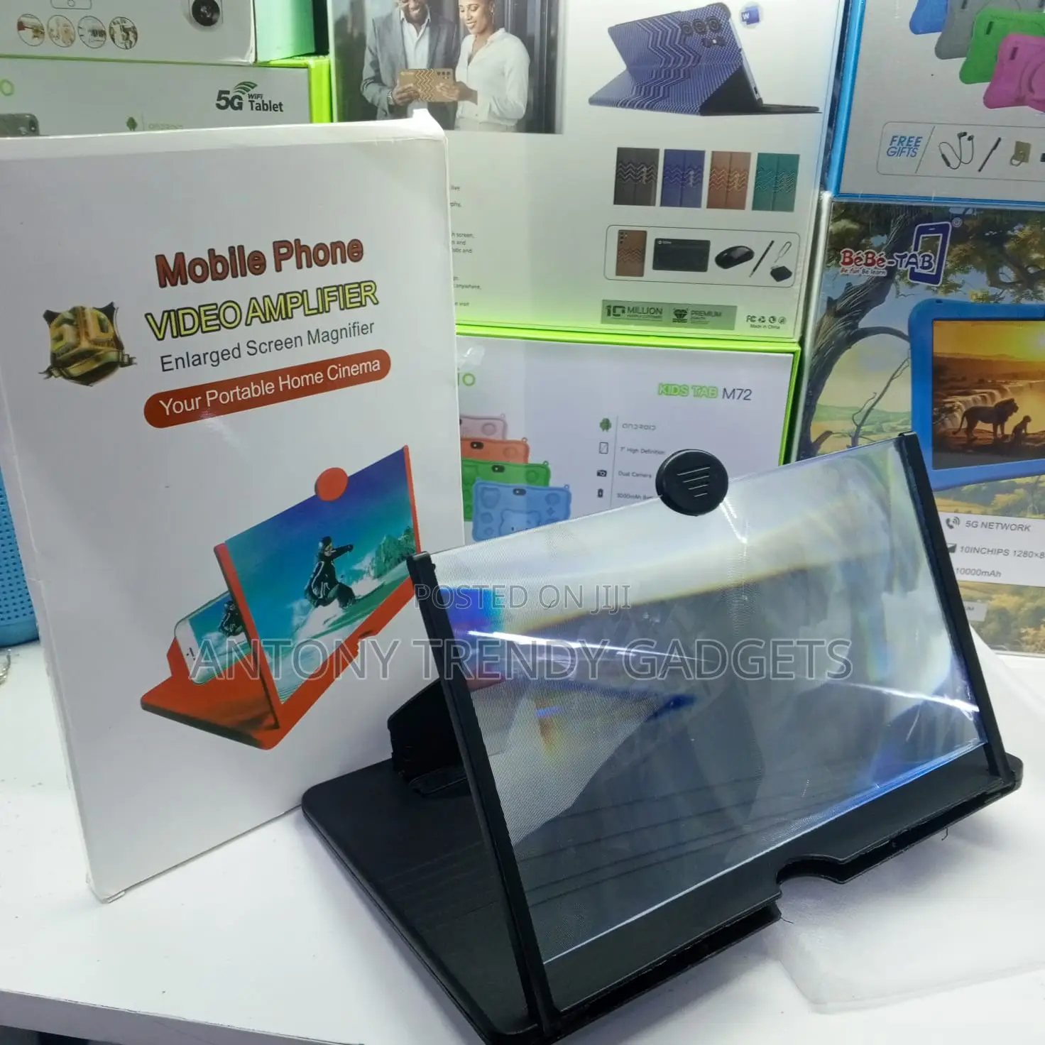 Portable Hd Phone Screen Magnifier With Adjustable Viewing Angle